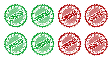 verification stamp