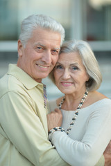  Elderly couple together