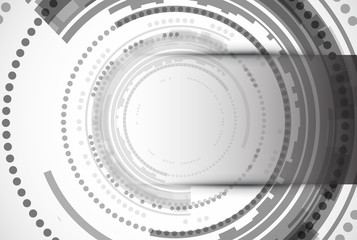 Abstract modern technology background.