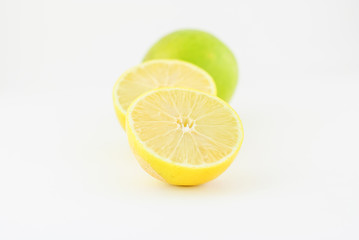 Fresh lemon isolated