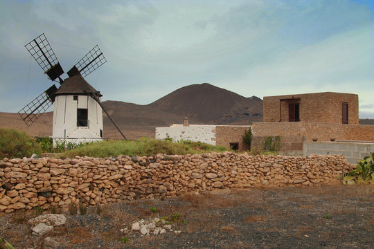 Fuerteventura Landschaft Küste Architektur Detail