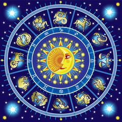 Horoscope circle