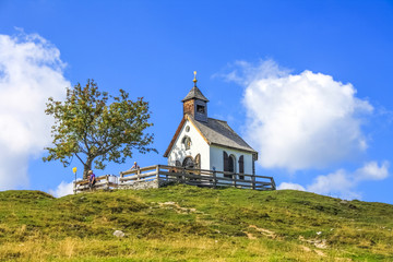 Obraz premium Kapelle auf der Postalm, Salzkammergut 