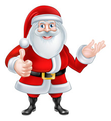 Cartoon Santa