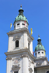 Fototapeta premium Salzburger Domtürme