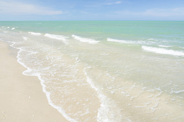 Summer sea wave