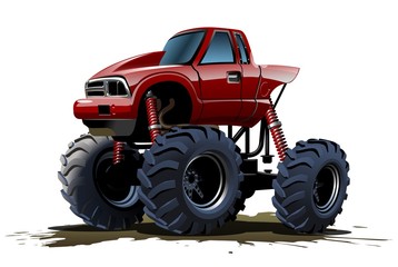 Cartoon Monster Truck