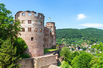 Fototapeta na wymiar Castle Heidelberg in Germany, Europe