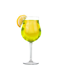  cocktail isolated on white background