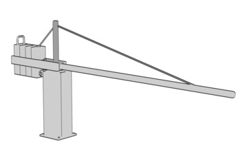2d illustration of Boom Gate