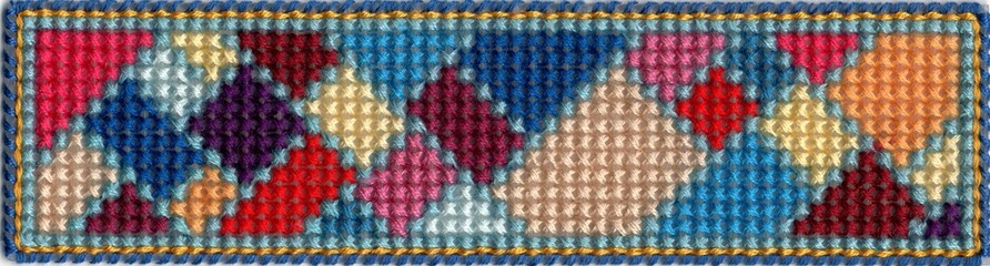 Colorful rectangle pattern