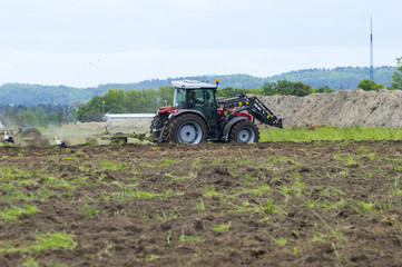 Obraz premium tractor