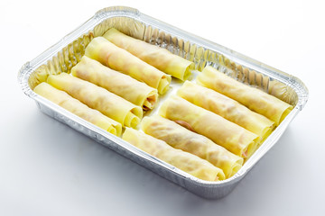 Cooking baked cannelloni