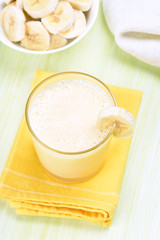 Smoothie with bananas