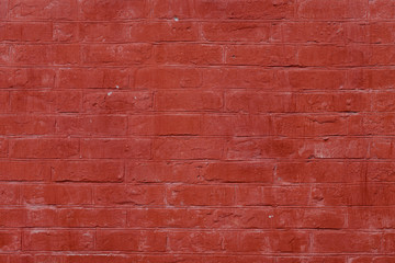 Texture. Brick. Wall. A background with attritions and cracks