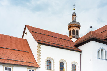 Fototapeta na wymiar Cistercian Stams Abbey in Imst, Austria