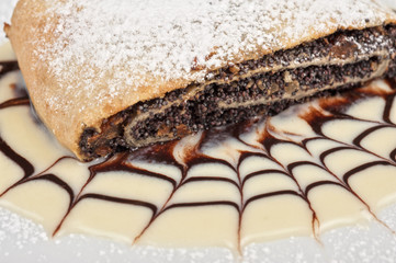 Pancakes with poppy seeds
