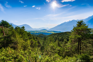 Obsteig in Sonnenplateau, Austria