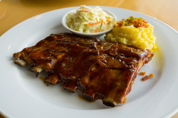 BBQ pork ribs
