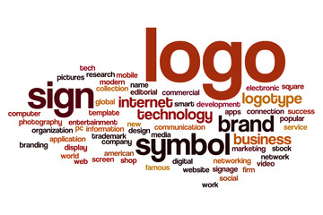 Logo word cloud concept