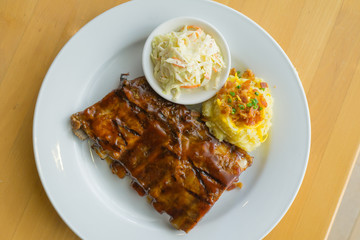 BBQ pork ribs