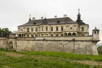 Old stone gothic castle palace king residence