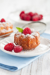 Raspberry muffins
