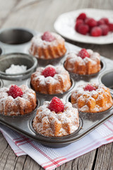 Raspberry muffins