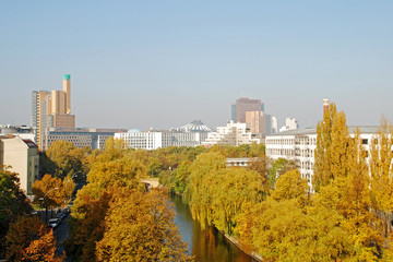 Obraz premium herbstliche Spree