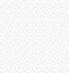 Leaf curls seamless pattern