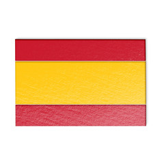 Spain national flag illustration