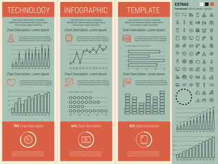 Technology Infographic Elements