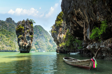 Obrazy na Plexi  Wyspa Jamesa Bonda, Tajlandia