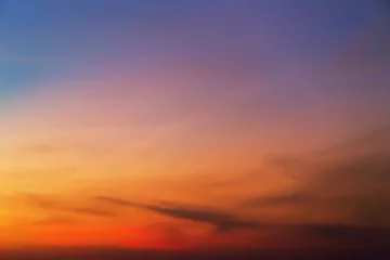 Papier Peint photo Mer / coucher de soleil tropical sunset summer sky