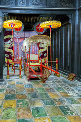 Obraz premium vietnamese buddha old temple.