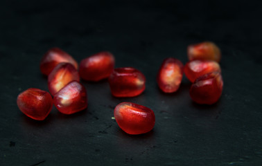 pomegranate seeds