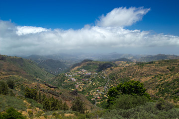 Obraz premium Inland Central Gran Canaria