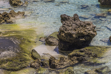 Stone on the island of Koh Racha