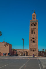 Obraz premium Marrakech mosque in Morocco