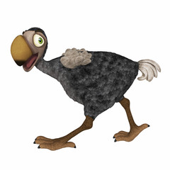 Dodo 3d cartoon © umnola
