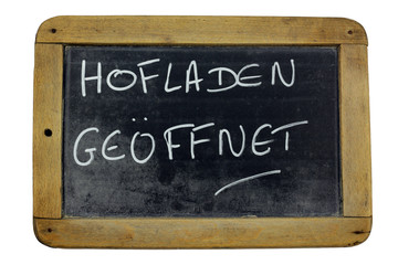 Schiefer hofladen geöffnet 01062015