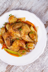 Herb-Roasted Chicken and Vegetables