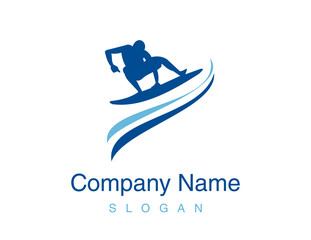 Fototapeta premium Surfer design