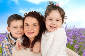 Family, Mother, Child.