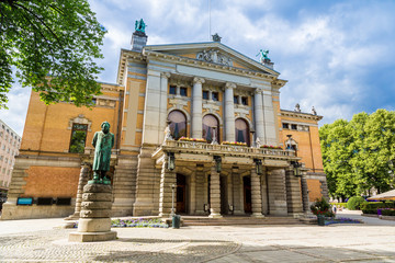 The National Theatre in Oslo