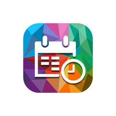 Geometric App Button