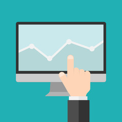 Flat business web design and mobile applications optimization.