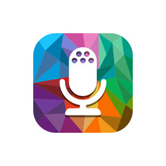 Geometric App Button