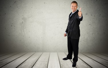 Obraz premium Cheerful, Happiness, Thumbs Up.