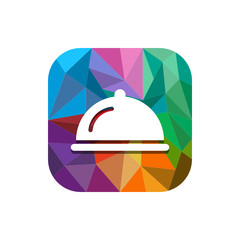 Geometric App Button